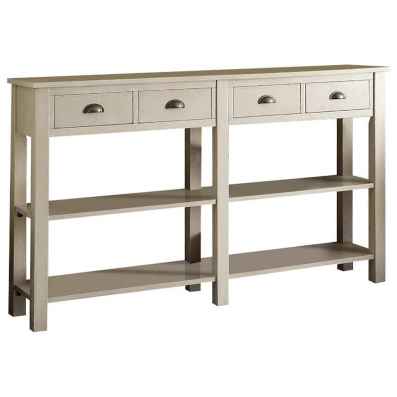 72 Console Table with 4 Drawers