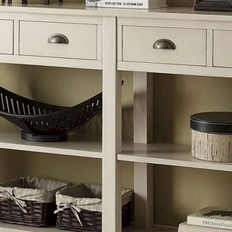 72 Console Table with 4 Drawers