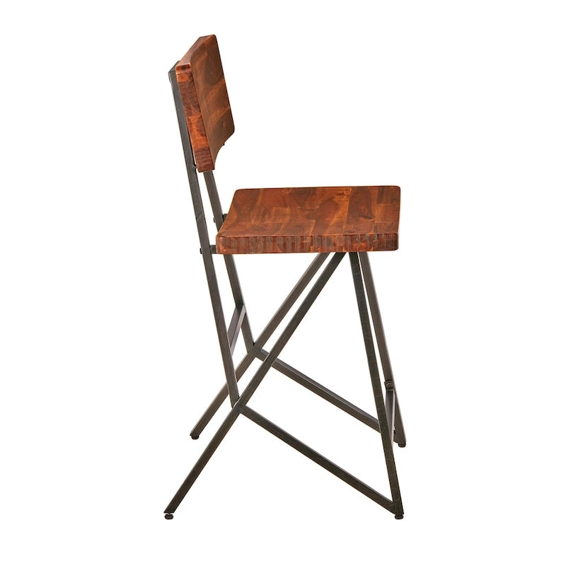 INK+IVY Trestle Counter Stool