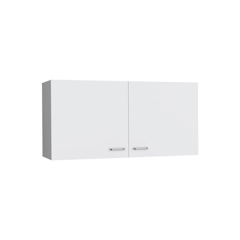 TUHOME Napoles Double Door Wall-Mounted Storage Cabinet - N/A