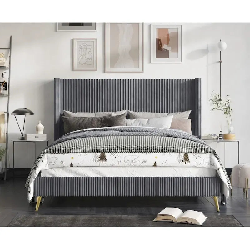 Chester Upholstered Platform Bed
