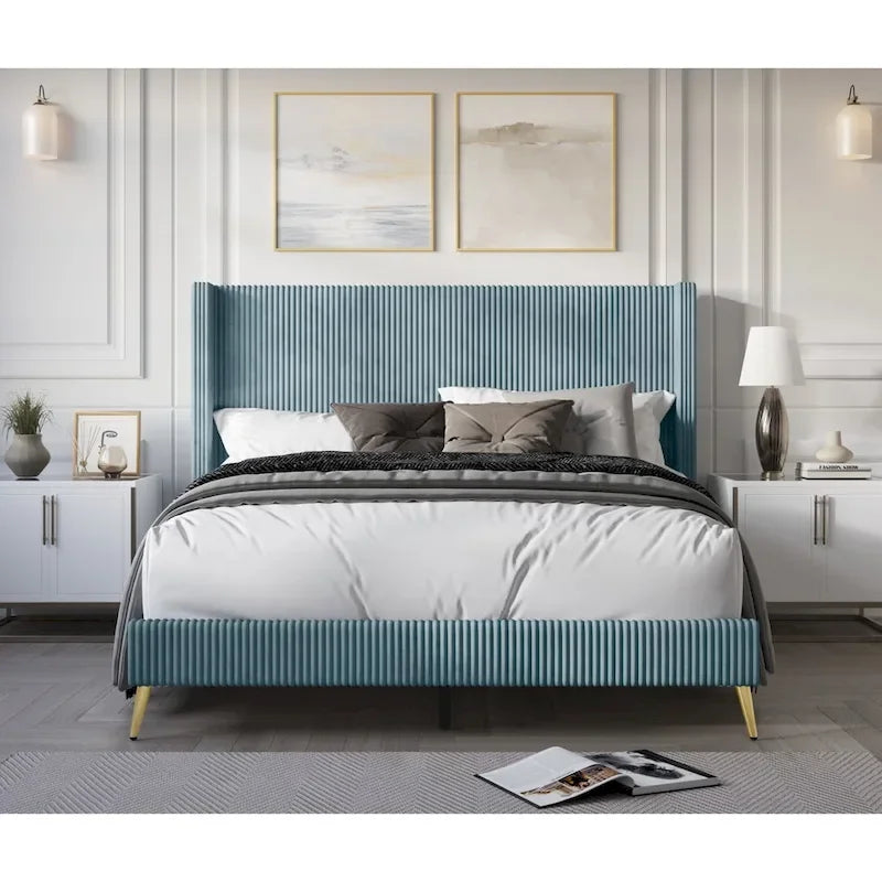 Chester Upholstered Platform Bed