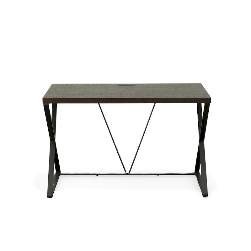 Carolina Living Kendall Computer Desk - Elm/Black