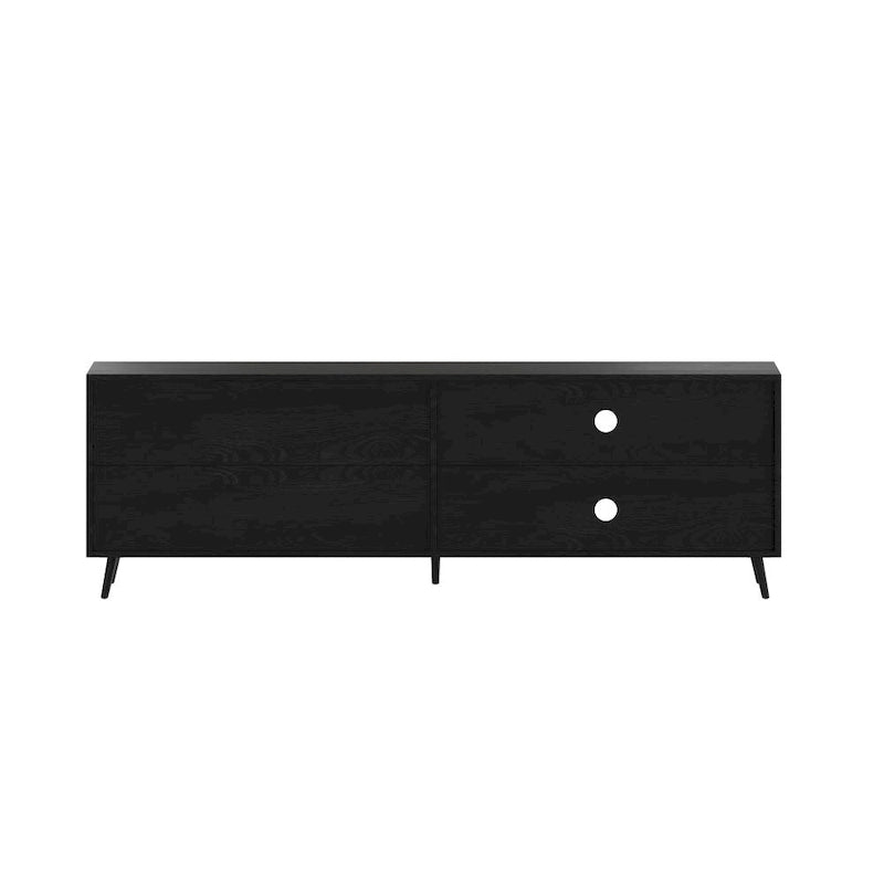 TV Stand for up to TV's with Adjustable Shelf and Storage Drawers