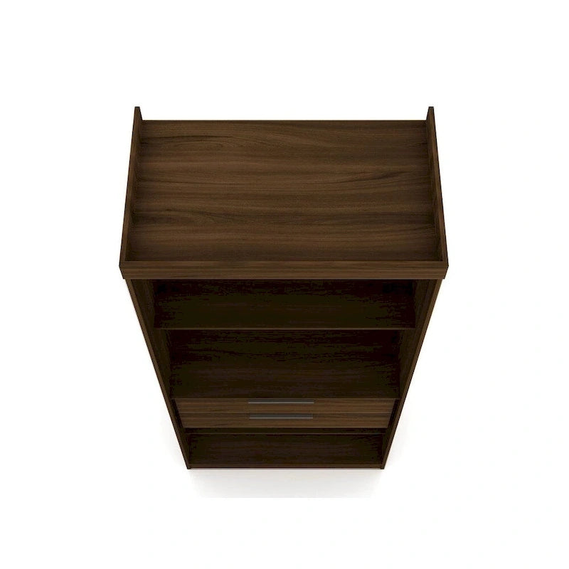 Mulberry Open 3 Sectional Modem Wardrobe Closet with 6 Drawers