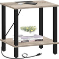 End Table with Charging Station