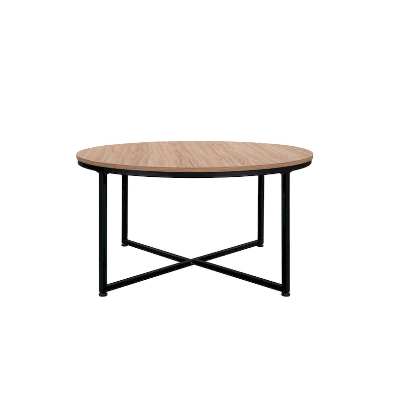 Modern Round Metal Coffee Table