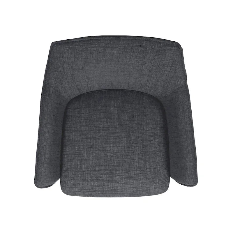 Aura Upholstered Swivel Chair by East at Main - 29.5x28.5x31