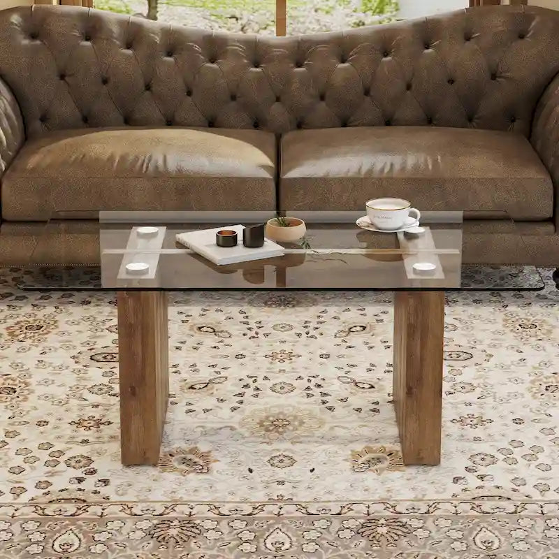 Modern minimalist coffee table