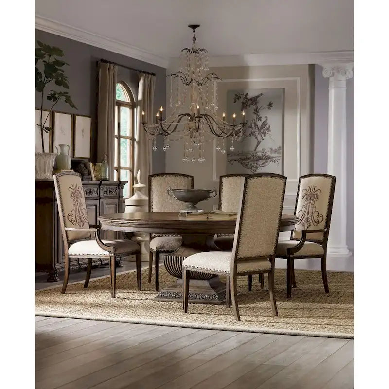 Rhapsody 72 Round Dining Table - 72x30x72