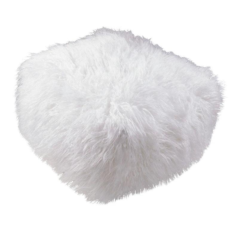 Snug Haven Faux Fur Pouf