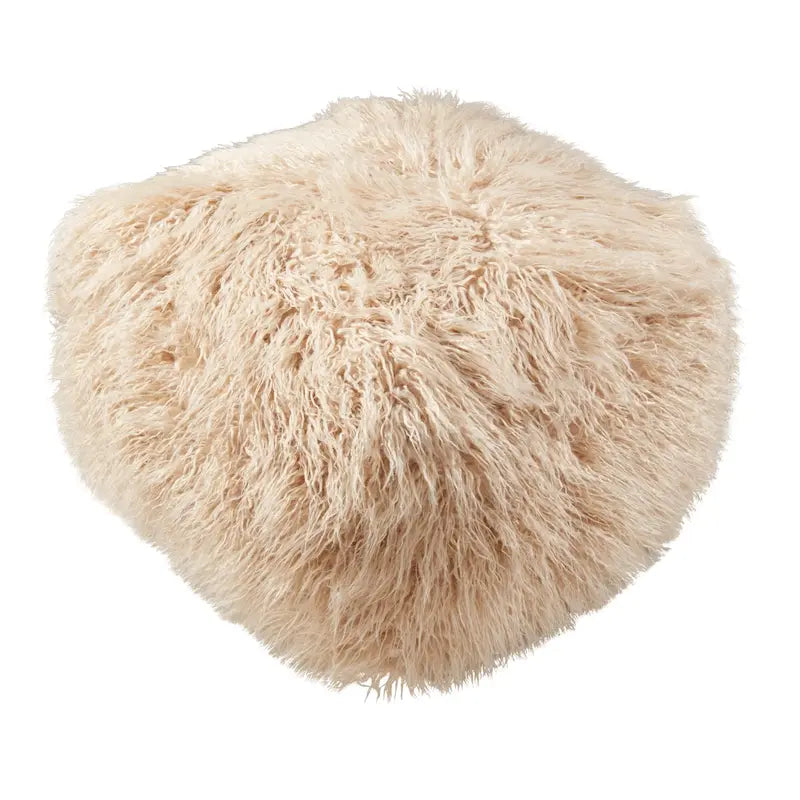 Snug Haven Faux Fur Pouf