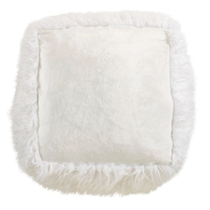 Snug Haven Faux Fur Pouf