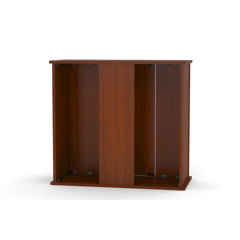 Aquatic Fundamentals 29/37 Gallon Serene Cherry Aquarium Stand with Storage